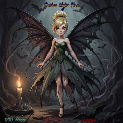 Gothic Night Fae by deb44
