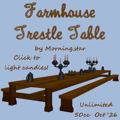 FH Trestle Table by Morning.star