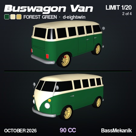 Buswagon Van Forest by BassMekanik