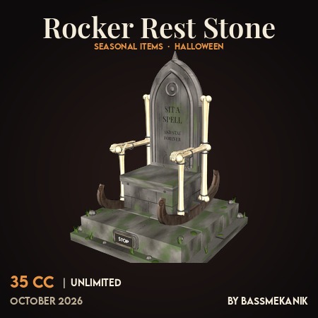 Rocker Rest Stone by BassMekanik