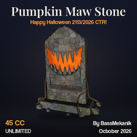 Pumpkin Maw Stone by BassMekanik