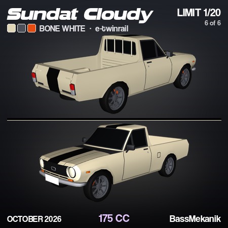 Sundat Cloudy Bone by BassMekanik