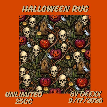 Halloween Rug by deexx