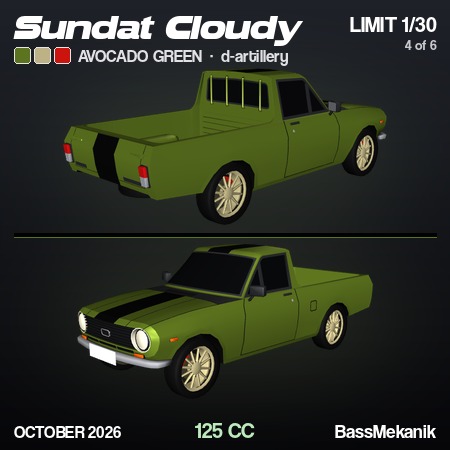 Sundat Cloudy Green by BassMekanik