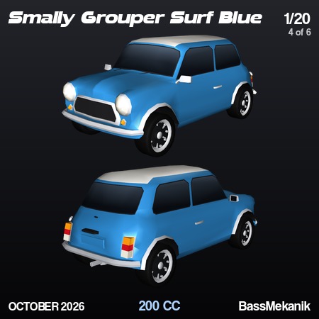 Smally Grouper Blue by BassMekanik