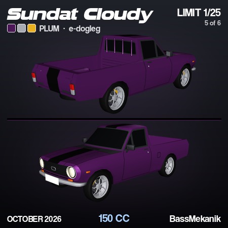 Sundat Cloudy Plum by BassMekanik