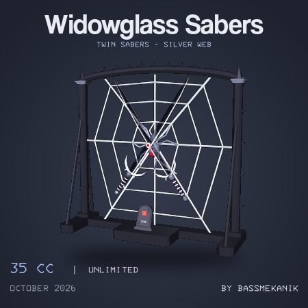 Widowglass Sabers by BassMekanik