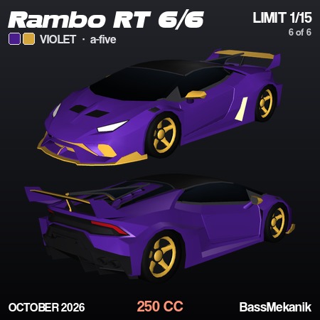 Rambo Rt Violet by BassMekanik