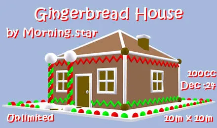 Gingerbread House(100){1103} by Morning.star