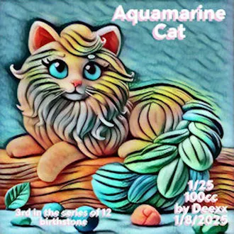 Aquamarine Cat(100)[0110] by deexx