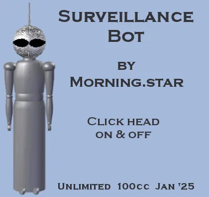 Surveillance Bot(100)[0121] by Morning.star