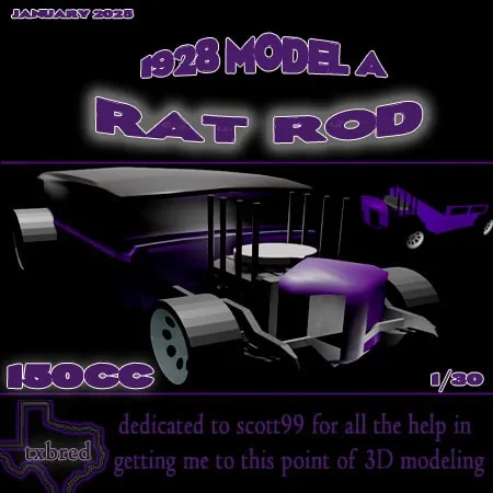1928 Model A Rat Rod(150)[0128] by txbred