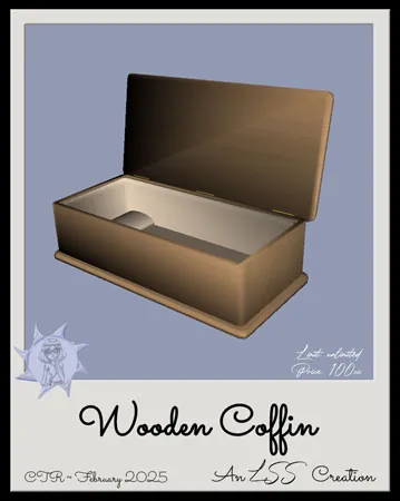 Wooden Coffin(100){1007} by LSS