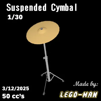 Suspended Cymbal(50)[0314] by Lego-Man