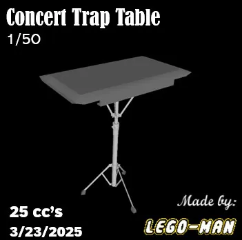 Concert Trap Table(25)[0325] by Lego-Man