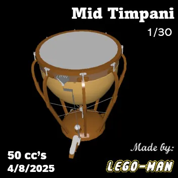 Mid Timpani(50)[0411] by Lego-Man