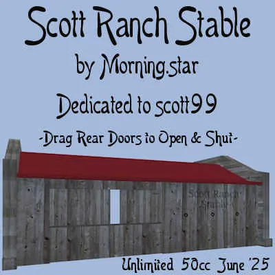Ranch Stable(50)[0610] by Morning.star