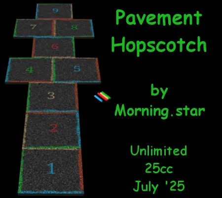 Pavement Hopscotch(25)[0718] by Morning.star