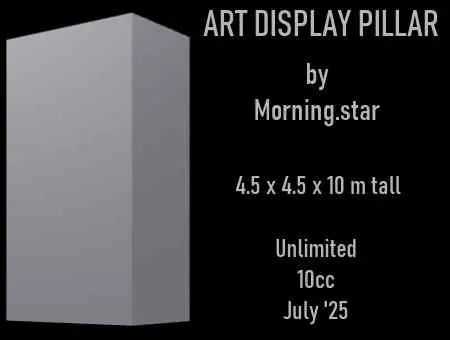 Art Display Pillar(10)[0718] by Morning.star