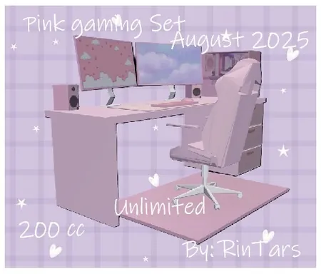 Pink Gaming set(200)[0829] by RinTars