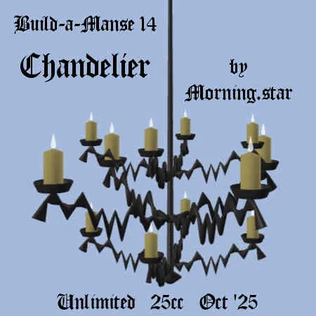 Manse Chandelier(25)[1017] by Morning.star