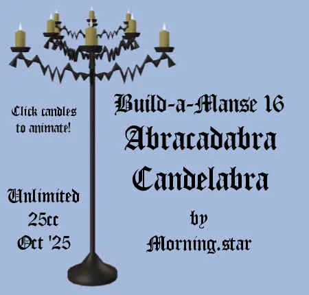 Manse Candelabra(25)[1017] by Morning.star