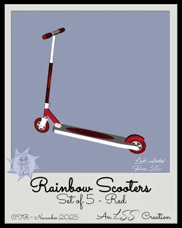 Rainbow Scooters R(50)[1114] by LSS