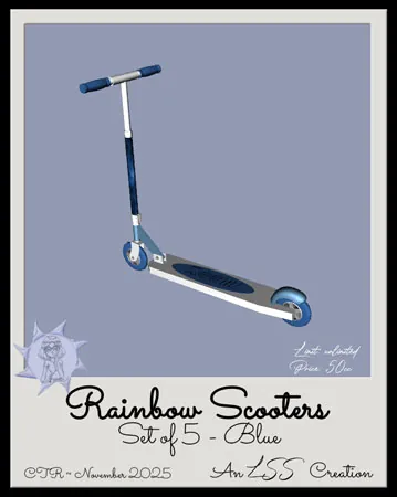 Rainbow Scooters B(50)[1114] by LSS