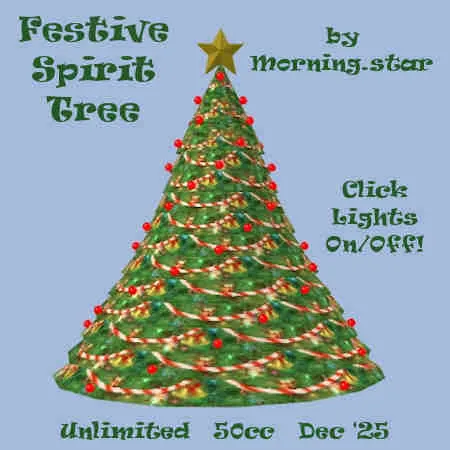 Festive Spirit Tree(50)[1223] by Morning.star
