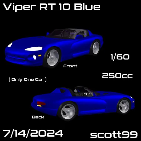 Viper RT 10 Blue by scott99