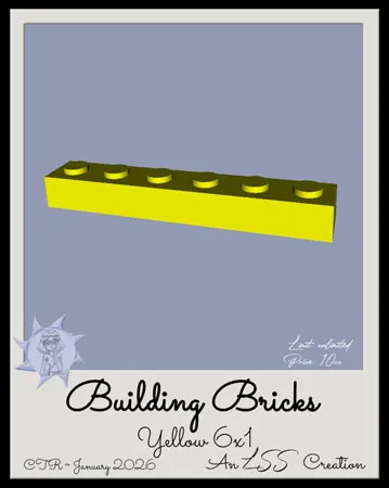 BBrick-Yellow 6x1(10)[0130] by LSS