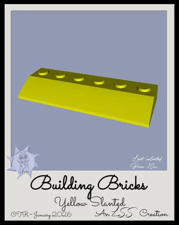 BBrick-Yellow Slant(10)[0130] by LSS