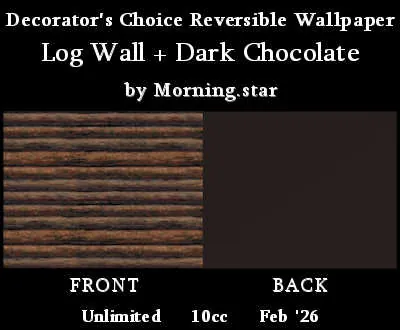 DC Wall Log Cabin(10)[0210] by Morning.star