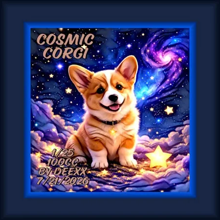 Cosmic Corgi(100)[0724] by deexx