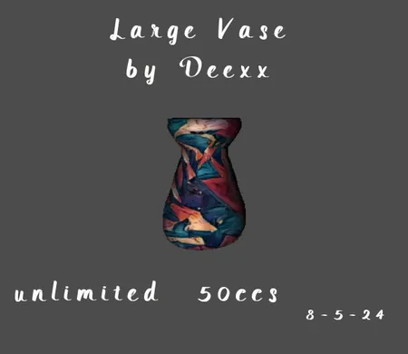 Large Vase(50)[0806] by deexx
