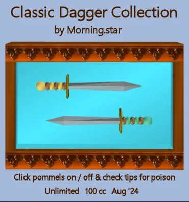 Dagger Collection(100)[0827] by Morning.star