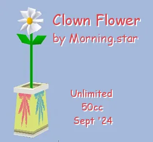 Clown Flower(50)[0906] by Morning.star