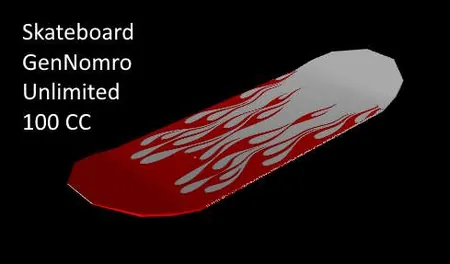 Skateboard(100)[0329] by GenNomro