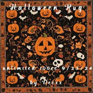 Halloween Rug(100)[0924] by deexx
