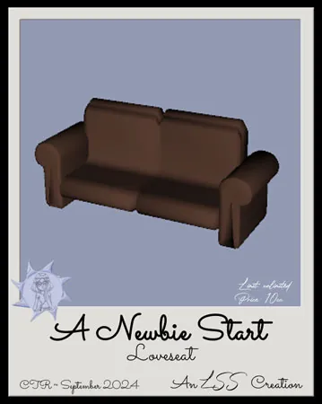 NewbieStart Loveseat(10)[1001] by LSS