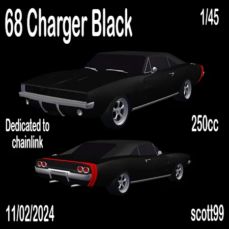 68 Charger Black(250)[1105] by scott99