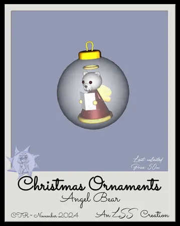 AngelBear Ornament(50)[1115] by LSS