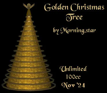 Golden Xmas Tree(100){1103} by Morning.star