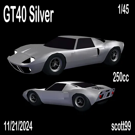 GT40 Silver(250)[1122] by scott99