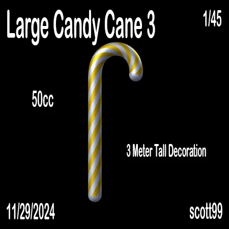 Large Candy Cane 3(50)[1129] by scott99