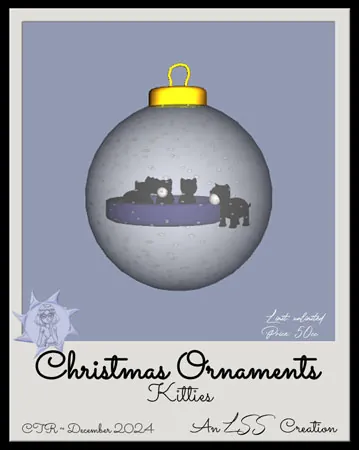 Kitty Ornament(50)[1203] by LSS