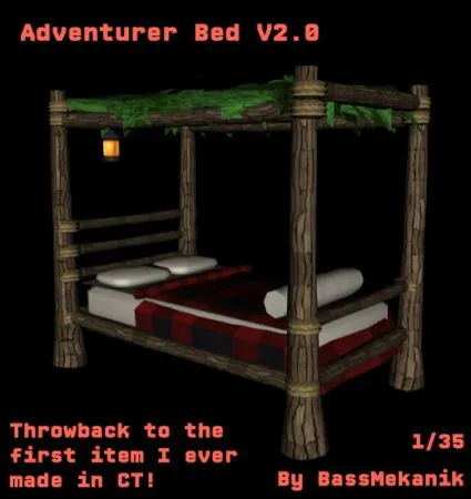 Adventurer Bed 2.0 by BassMekanik