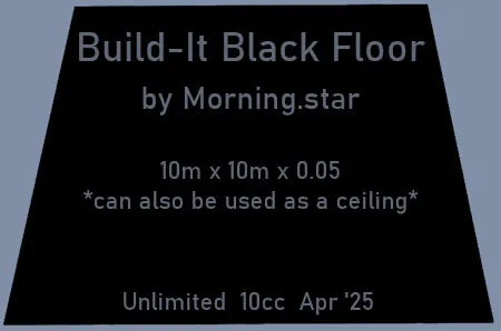 Black Floor(10)[0404] by Morning.star