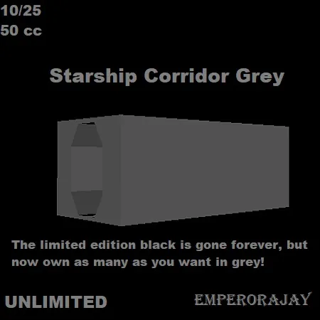 StarshipCorridorGrey(50){0605} by EmperorAjay