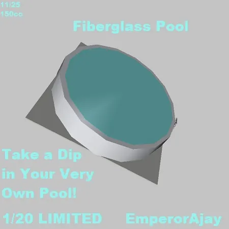 Fiberglass Pool(150){0703} by EmperorAjay